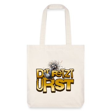 DIT FETZT URST - recycelter Heavyweight Stoffbeutel - Naturweiß
