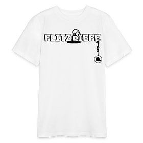FLITZPIEPE - Bio Teenager T-Shirt - Weiß