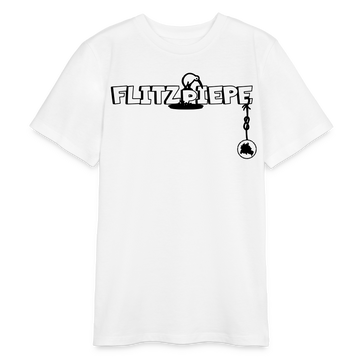 FLITZPIEPE - Bio Teenager T-Shirt - Weiß