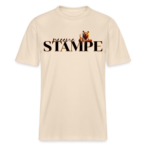 STAMPE-Relaxed Fit Unisex Bio-T-Shirt - Naturweiß