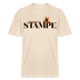 STAMPE-Relaxed Fit Unisex Bio-T-Shirt - Naturweiß