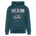 ICK GLOOB MEEN SCHWEIN PFEIFT!-Unisex Bio-Hoodie II - Dunkles Petrol