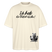ICK HAB DIE FAXEN DICKE!Oversized Unisex Bio T-Shirt - Weißgrau