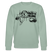 Berliner Schnauze "MACH 'N ABJANG - Unisex Bio-Sweatshirt - Helles Graugrün