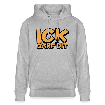 ICK DARF DIT - Bio-Hoodie CRUISER - Grau meliert