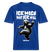 ICK MACH WAT ICK WILL-Relaxed Fit Unisex Bio-T-Shirt III - Dunkelblau