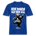 ICK MACH WAT ICK WILL-Relaxed Fit Unisex Bio-T-Shirt III - Dunkelblau