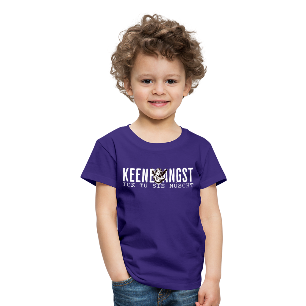 KEENE ANGST ICK TU SIE NÜSCHT - Kinder Premium T-Shirt - Lila