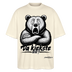 Da kiekste, wa?-Oversized Unisex Bio T-Shirt - Weißgrau