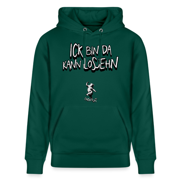 ICK BIN DA-Unisex Bio-Hoodie - Forest