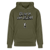 ICK BIN DA-Unisex Bio-Hoodie - Khaki Grün