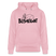 BLÜMERANT-Unisex Bio-Hoodie mit echt Berliner Schnauze - Hellrosa