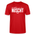 Berliner Spruch-NETT KANN ICK OOCH-Unisex T-Shirt Bio - Rot