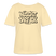 NÜSCHT DARF ICK-Rundhals Frauen Bio-T-Shirt mit bockiger Berliner Schnauze - Creme