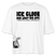 ICK GLOOB MIR LAUST DER AFFE-Frauen Boxy Bio-T-Shirt - Weiß