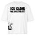 ICK GLOOB MIR LAUST DER AFFE-Frauen Boxy Bio-T-Shirt - Weiß