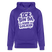 Berliner Spruch-Unisex Bio-Hoodie-BIN DA, KANN LOSJEHN - Purple Love 