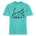 KNÜLLE - Relaxed Fit Unisex Bio-T-Shirt - Poolblau