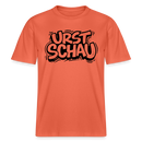 Ostalgie- RELAXED FIT Unisex Bio T-Shirt-URST SCHAU - Hellrot