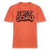 Ostalgie- RELAXED FIT Unisex Bio T-Shirt-URST SCHAU - Hellrot