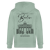 BERLIN-Unisex Bio-Kapuzenjacke - Helles Graugrün