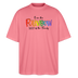 PRIDE 'REGENBOGENSCHAF'-Oversized Unisex Bio T-Shirt - Pink 