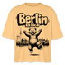 Berlin Souvenir-Frauen Boxy Bio-T-Shirt-BERLIN ICK LIEBE DIR - Mispel