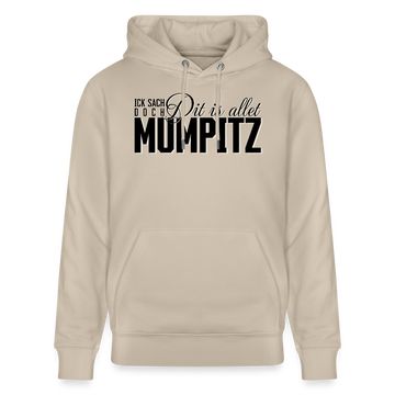 MUMPITZ-Unisex Bio-Hoodie - Beige