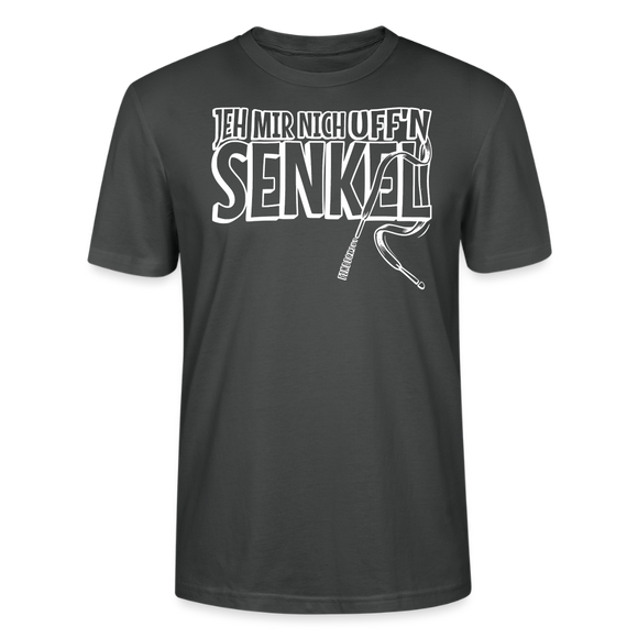 JEH MIR NICH UFFN SENKEL-Unisex T-Shirt BIO II - Anthrazit