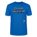 ICK BIN DA-Unisex BIO T-Shirt - Pfauenblau