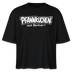PFANNKUCHEN,nich Berliner-Frauen Boxy Bio-T-Shirt - Schwarz
