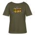 DIT FETZT URST-Rundhals Frauen Bio-T-Shirt - Khaki