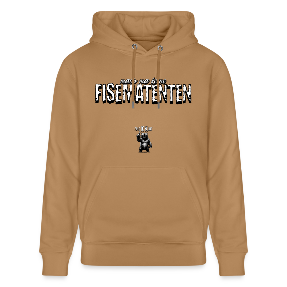 FISEMATENTEN-Unisex Bio-Hoodie - Latte