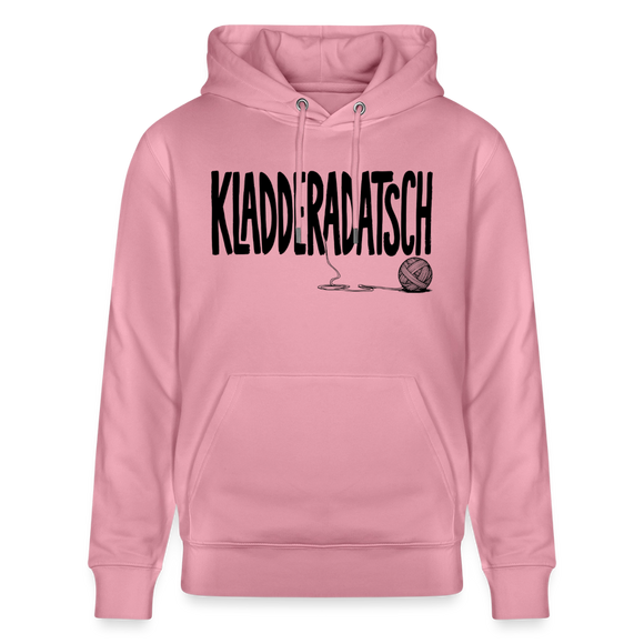 KLADDERADATSCH-Unisex Bio-Hoodie mit Berliner Schnauze - Lila Traum