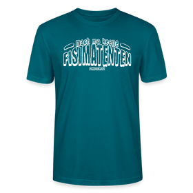 Berliner Spruch-FISIMATENTEN-Unisex Bio T-Shirt - Ozeanblau
