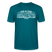 Berliner Spruch-FISIMATENTEN-Unisex Bio T-Shirt - Ozeanblau