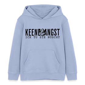 KEENE ANGST ICK TU SIE NÜSCHT - Bio-Hoodie Mini - Sky