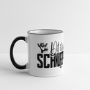 SCHNURZPIEPE - Panoramatasse - Weiß/Schwarz