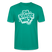 Berlin Shirt mit Spruch- DA KIEKSTE WA?-Unisex T-Shirt Bio - Blaugrün