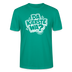 Berlin Shirt mit Spruch- DA KIEKSTE WA?-Unisex T-Shirt Bio - Blaugrün