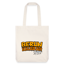 BERLIN ICK LIEB DIR - recycelter Heavyweight Stoffbeutel - Naturweiß