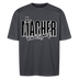 DER MACHER VON DIT JANZE -Unisex Oversize Bio-T-Shirt - Indigoblau