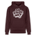 DA KIEKSTE WA?-Unisex Bio-Hoodie-mit Berliner Spruch - Maroon
