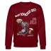 WAT KIEKSTN SO?-Unisex Bio-Sweatshirt II - Burgunderrot
