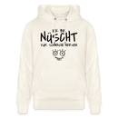 ICK BIN NÜSCHT FÜR SCHWACHE NERVEN-Unisex Bio-Hoodie - Naturweiß 