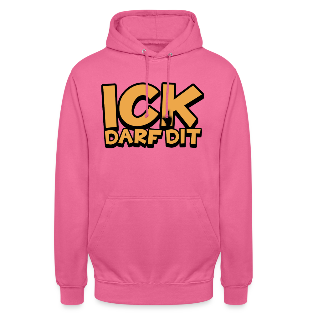 ICK DARF DIT - Hoodie - Pink