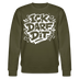 ICK DARF DIT-Unisex Bio-Sweatshirt mit Berliner Schnauze - Khaki