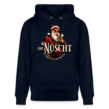 JIBT NÜSCHT IHR FLITZPIEPEN-Unisex Bio-Hoodie II - Navy