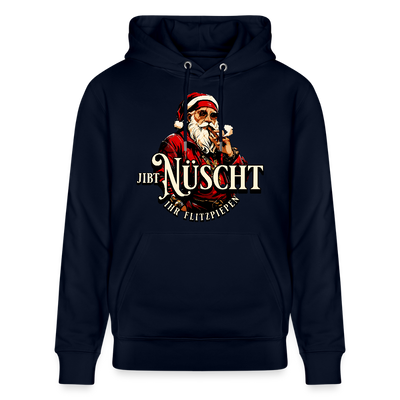 JIBT NÜSCHT IHR FLITZPIEPEN-Unisex Bio-Hoodie II - Navy