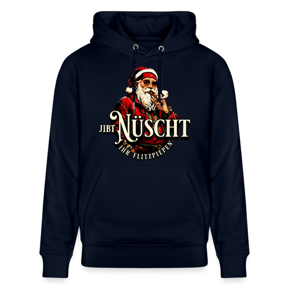 JIBT NÜSCHT IHR FLITZPIEPEN-Unisex Bio-Hoodie II - Navy